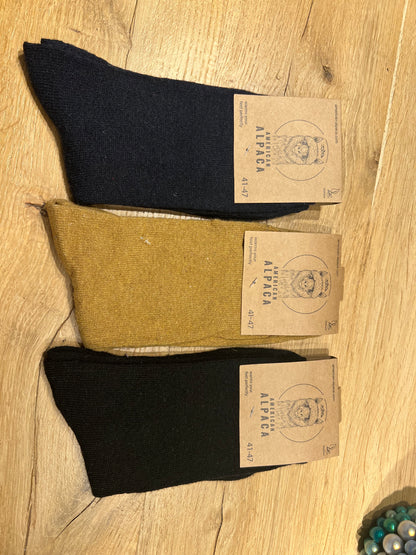 Alpaca Socken Gr. 41-47 "Dünn" ❌
