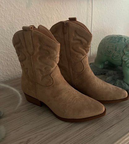 Mini Cowboy Stiefel "Nina - Taupe" 290