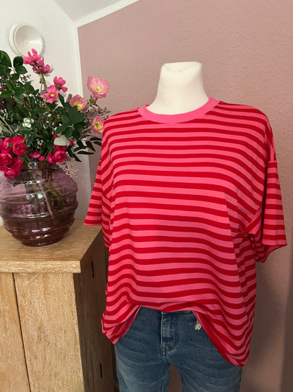 T Shirt Pretty Body gestreift