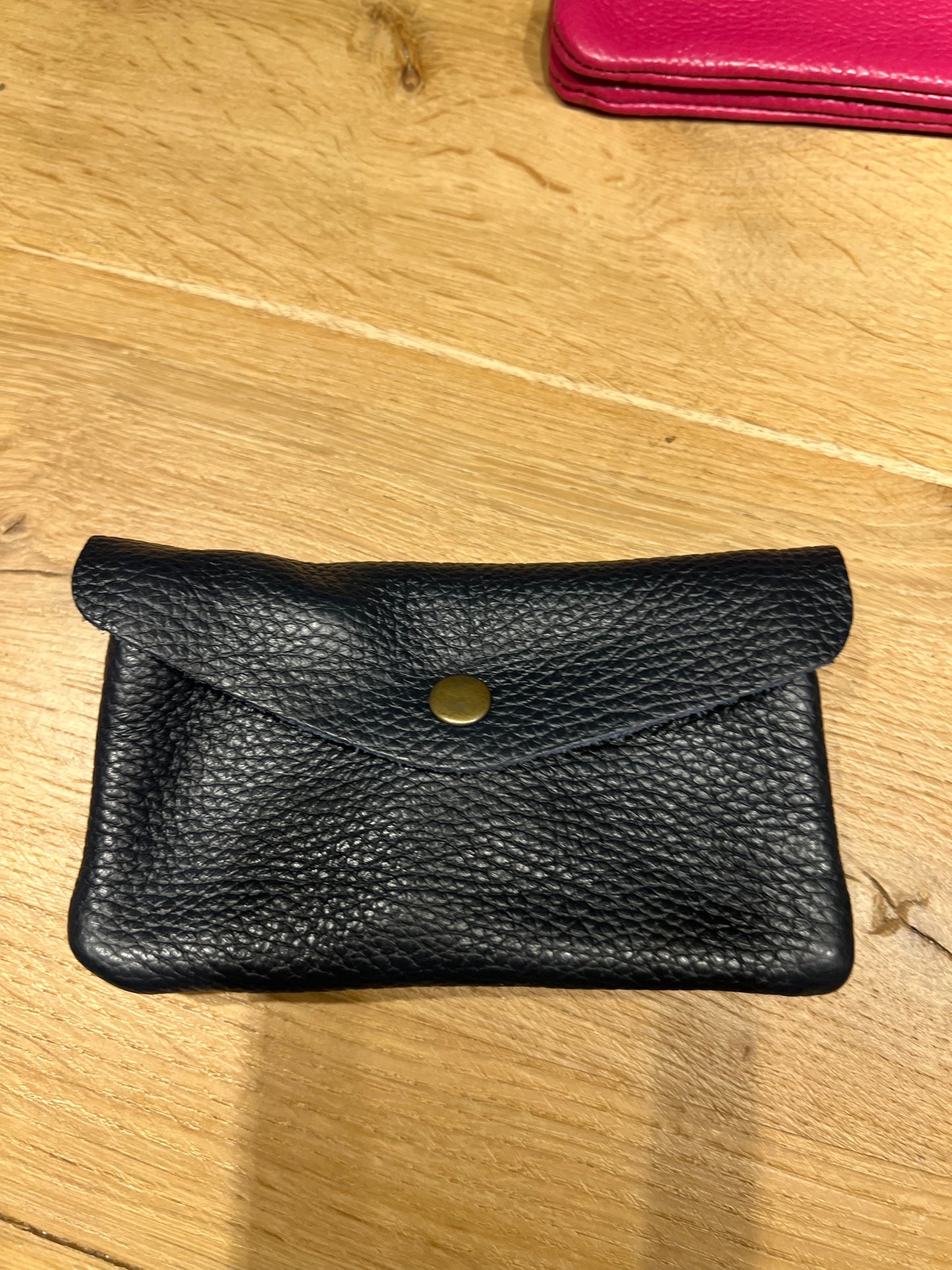 Leder Portmonee groß