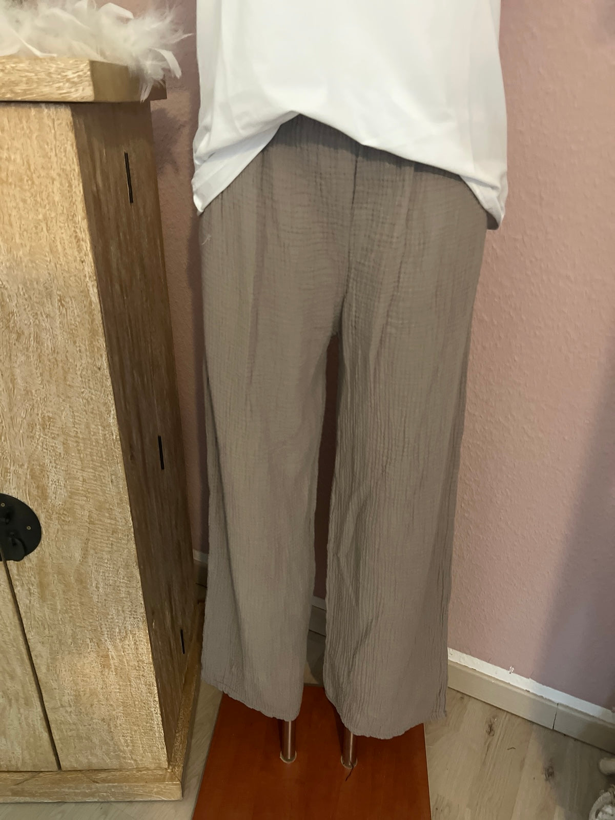 Musselin Hose ohne Tasche