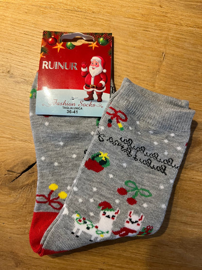Weihnachts Socken Gr 36-41