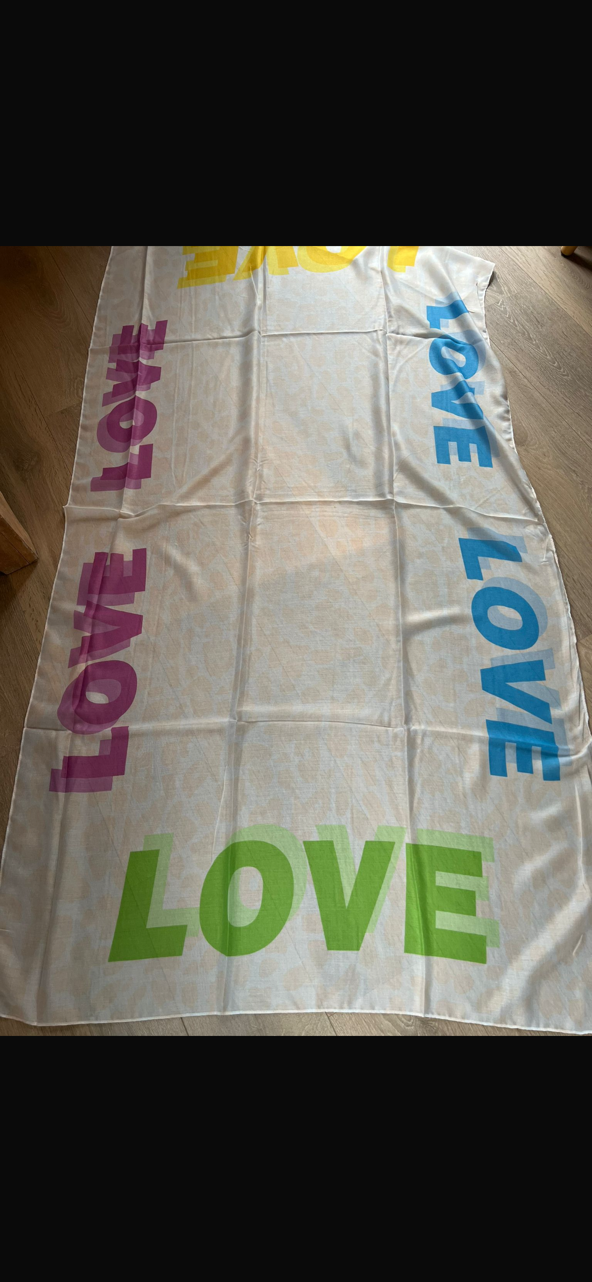 Love Schal bunt