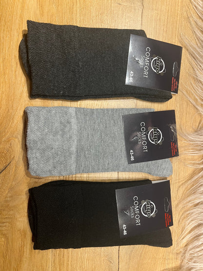 Comfort Socks ohne Naht Gr 43-46