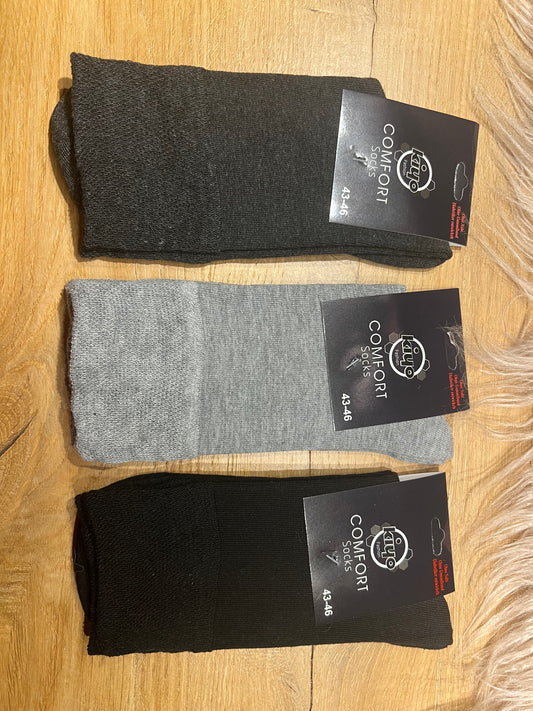 Comfort Socks ohne Naht Gr 43-46