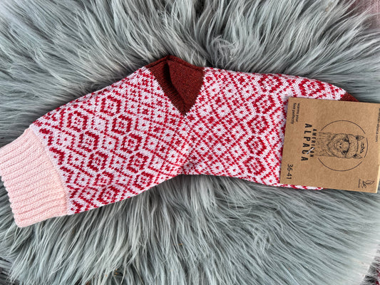 Alpaca Socken 3 farbig 36-41