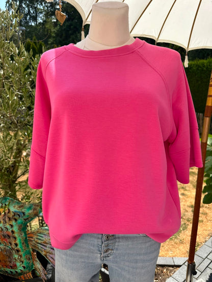 Shirt in uni aus Butterstoff in verschiedenen Farben