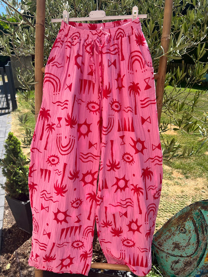 Sommer Musselin Hose