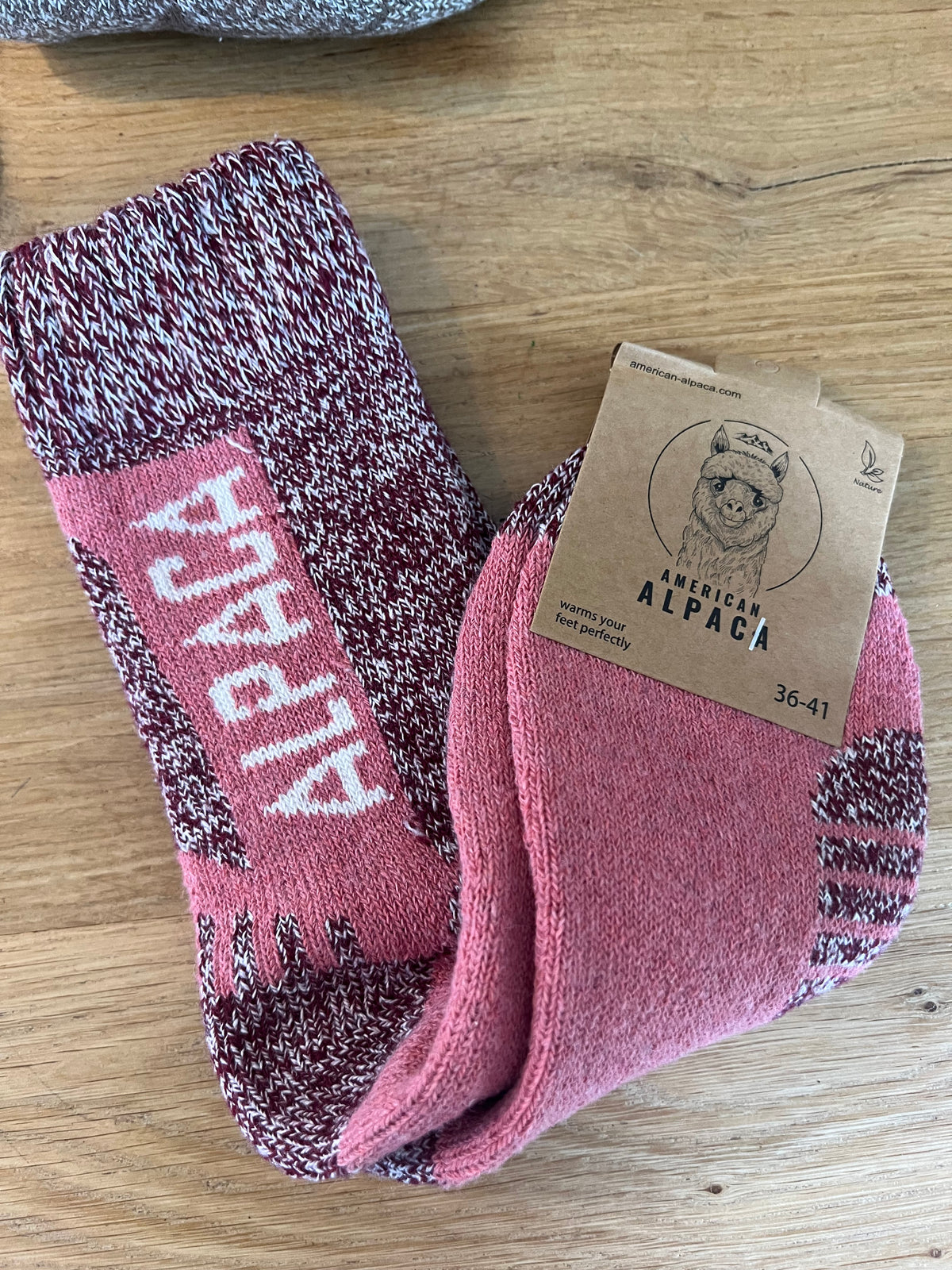 🦙Alpaca mit Alpaca Schriftzug 36-41 8302