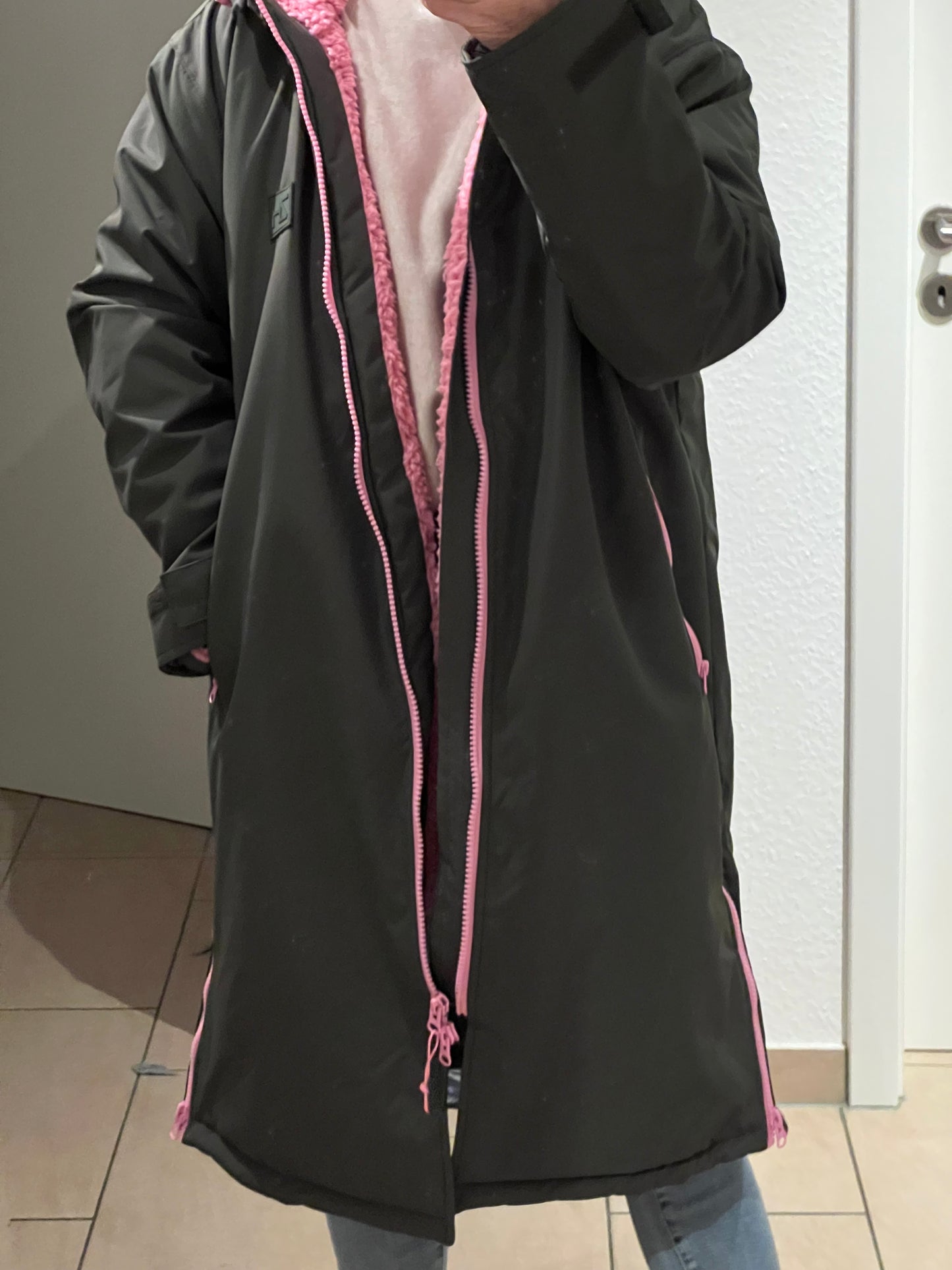Zwillingsherz Windbreaker in verschiedenen Farben S/M Oversized geschnitten
