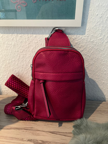 Crossbody mit Stoffgurt