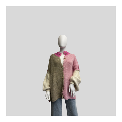 Strickjacke "4-Farbig"