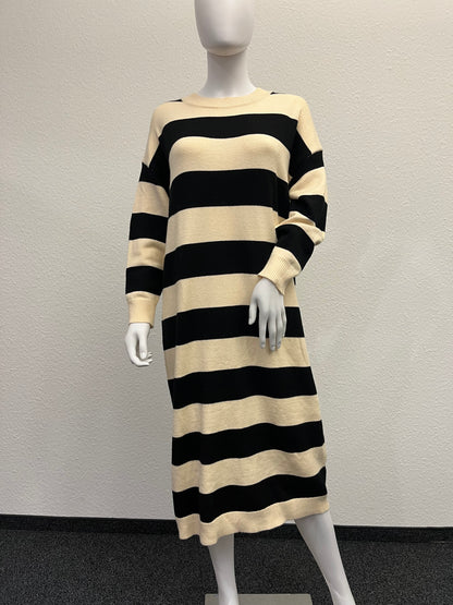 Kleid Langarm "Gestreift"