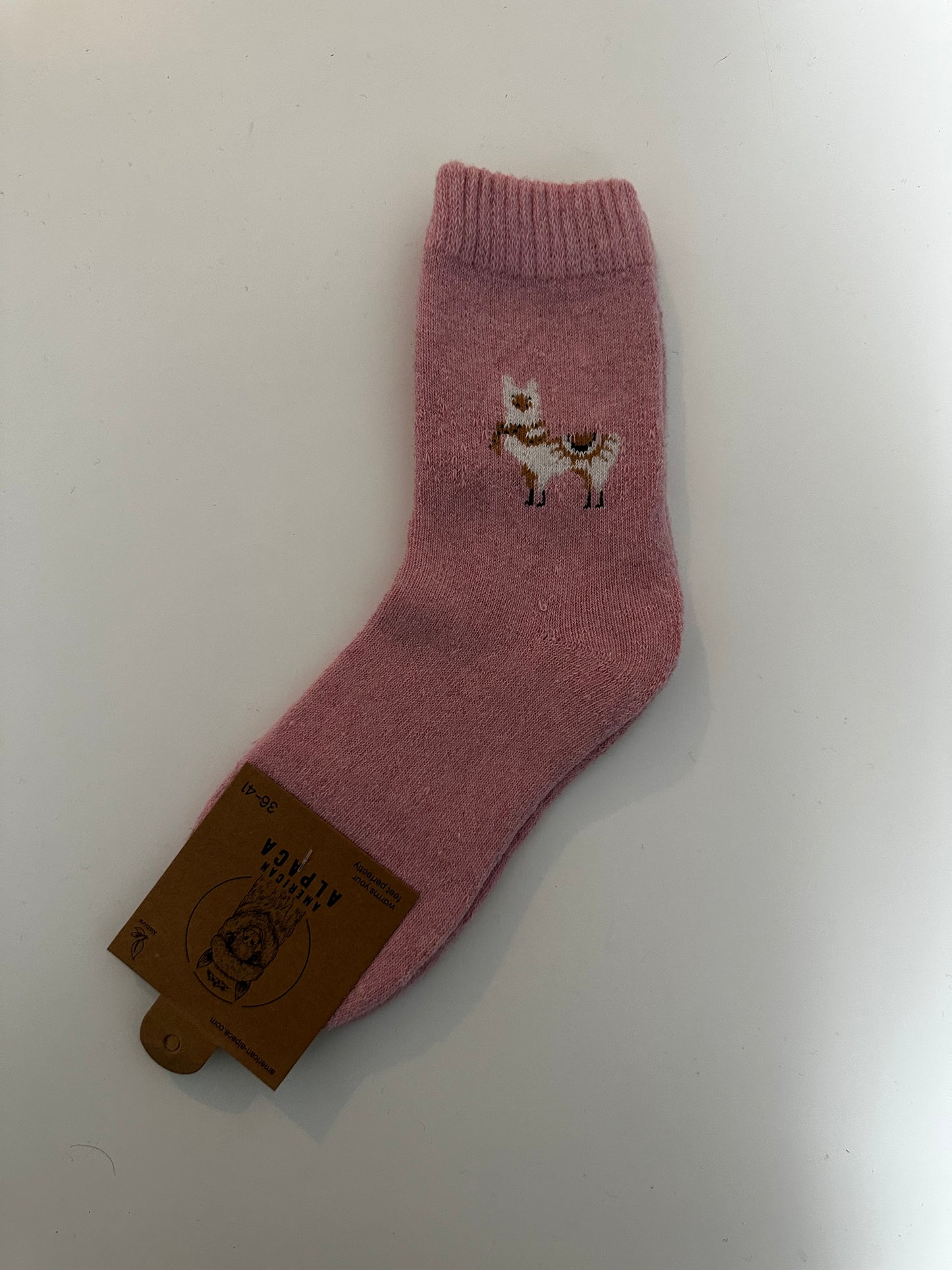 ✅ Alpaca Socken Gr. 36-41 "Mit Alpaca- Dick"