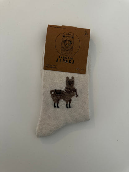 ✅ Alpaca Socken Gr. 36-41 "Mit Alpaca - Dünn"