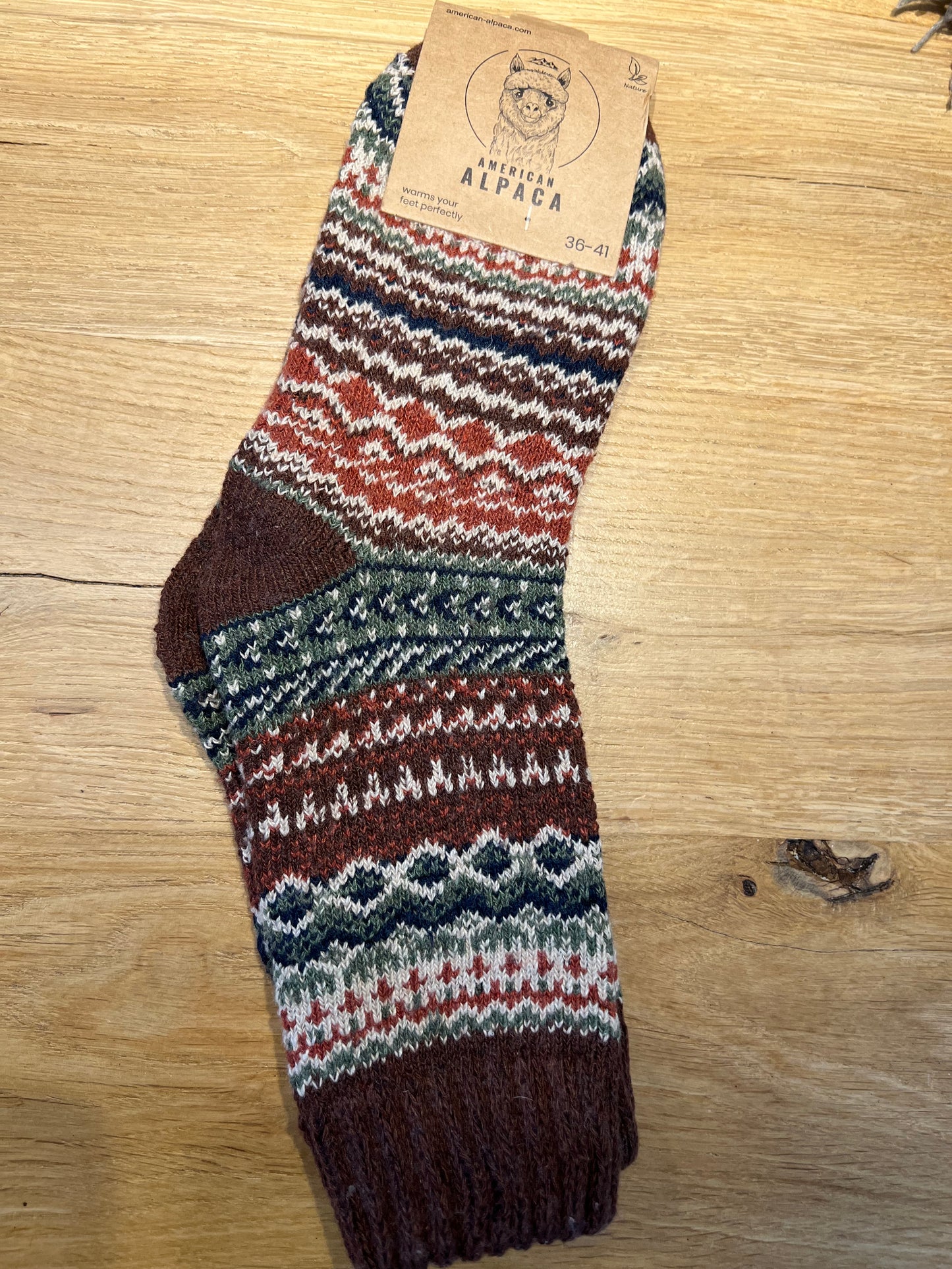 Alpaca Socken Gr 36-41 dick —-8307