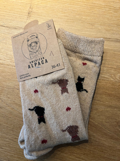 Alpaca Cats Socken Gr 36-41 JN26-8111 🦙