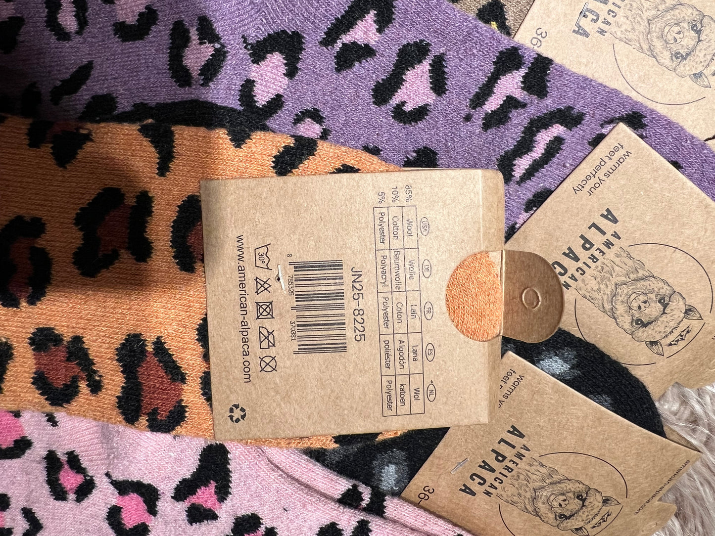 ✅ Alpaca Socken Gr. 36-41 "Leo"