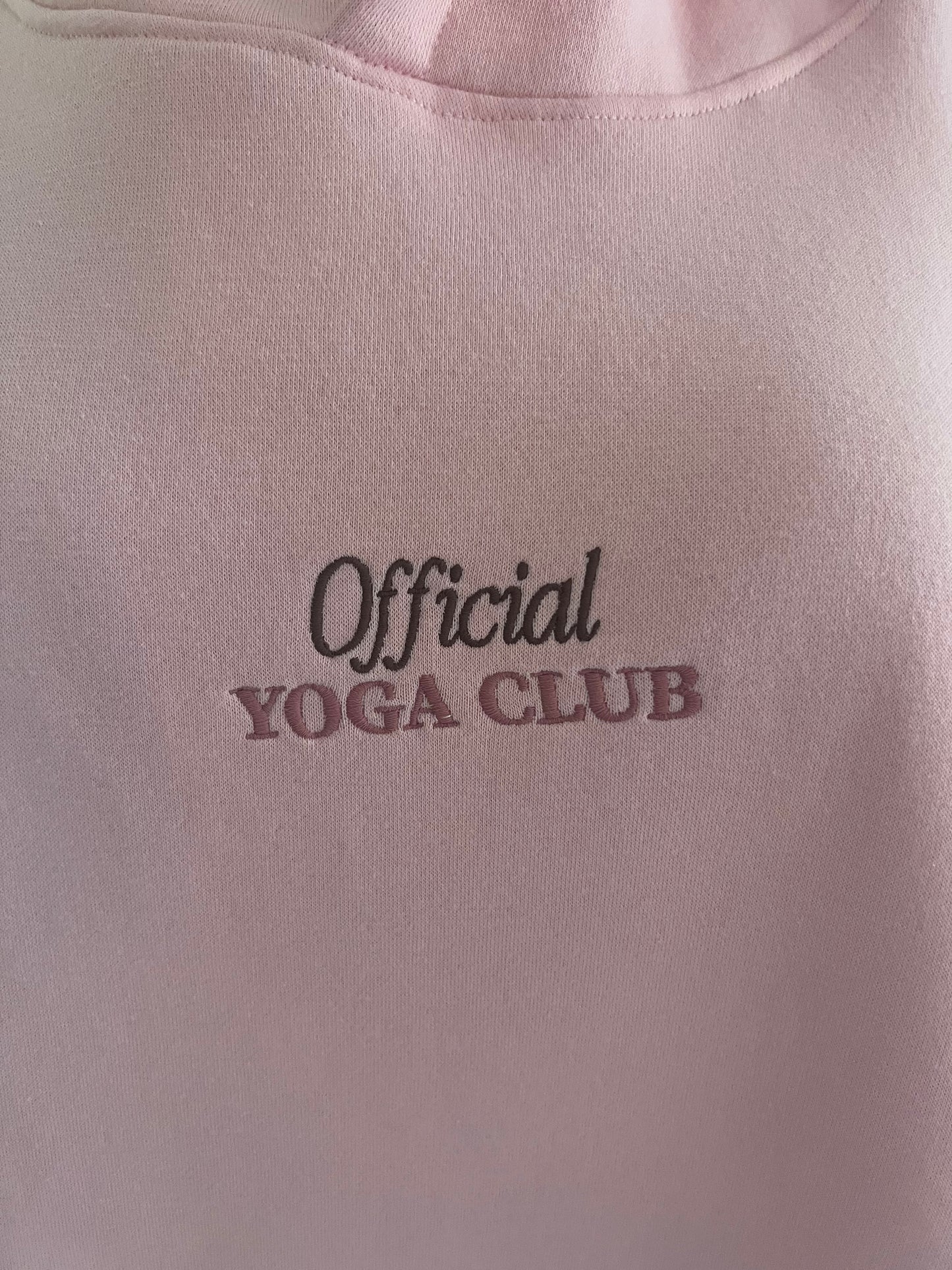 Hoodie  Yoga Zwillingsherz rosa