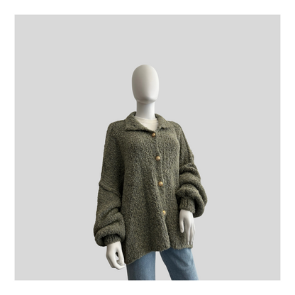 Oversized Strickjacke "Boucle"