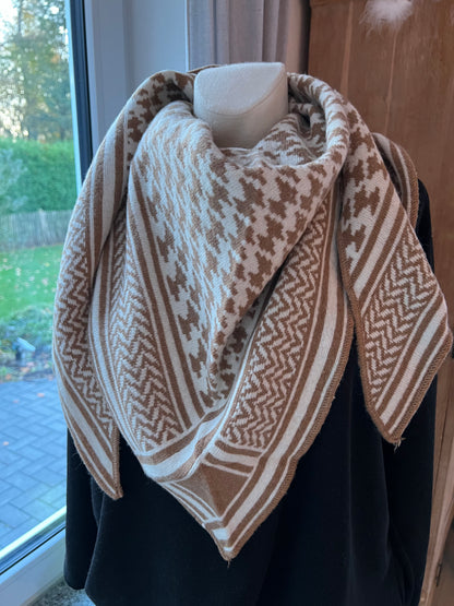 Schal in verschiedenen Farben mit cashmere