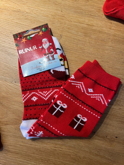 Weihnachts Socken Gr 36-41
