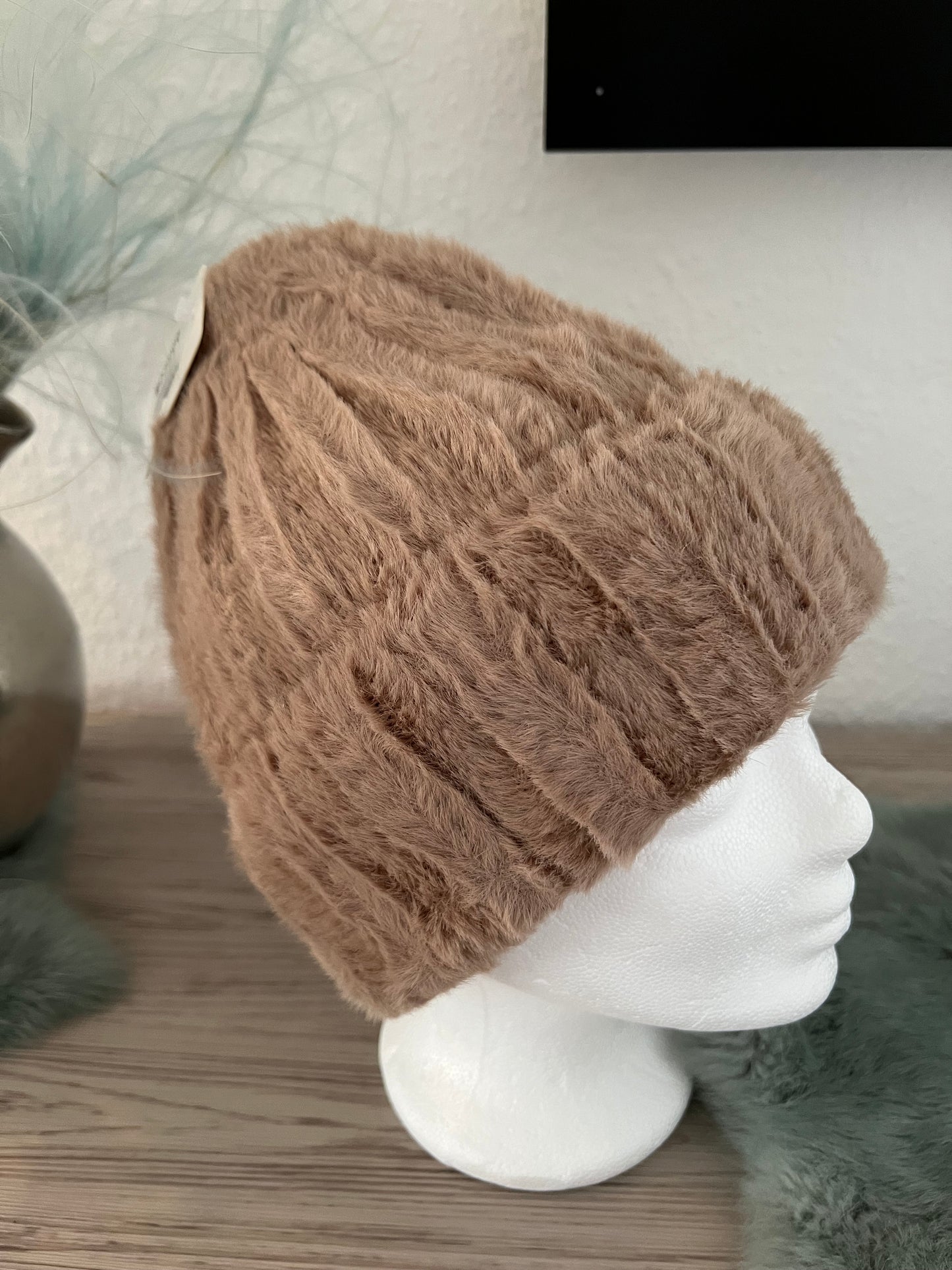 Flausch Mützen Uni