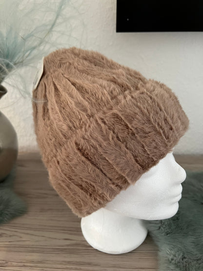 Flausch Mützen Uni