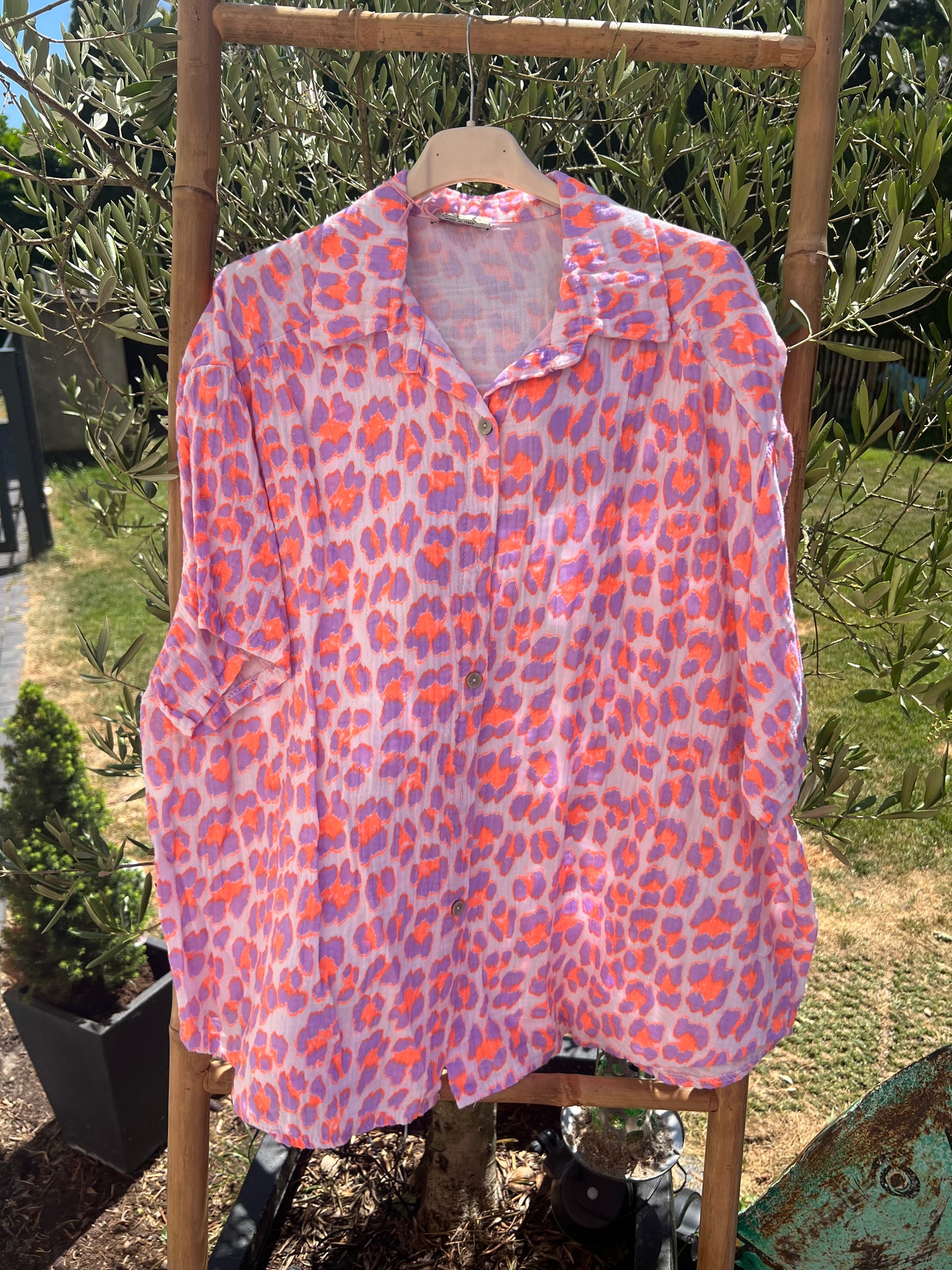 Sommerbluse aus Musselin in verschiedenen Farben
