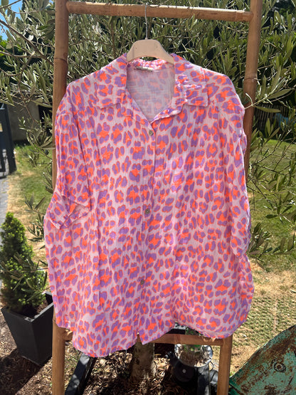 Sommerbluse aus Musselin in verschiedenen Farben
