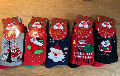 Weihnachts Socken  Gr 39-42