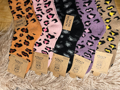 ✅ Alpaca Socken Gr. 36-41 "Leo"