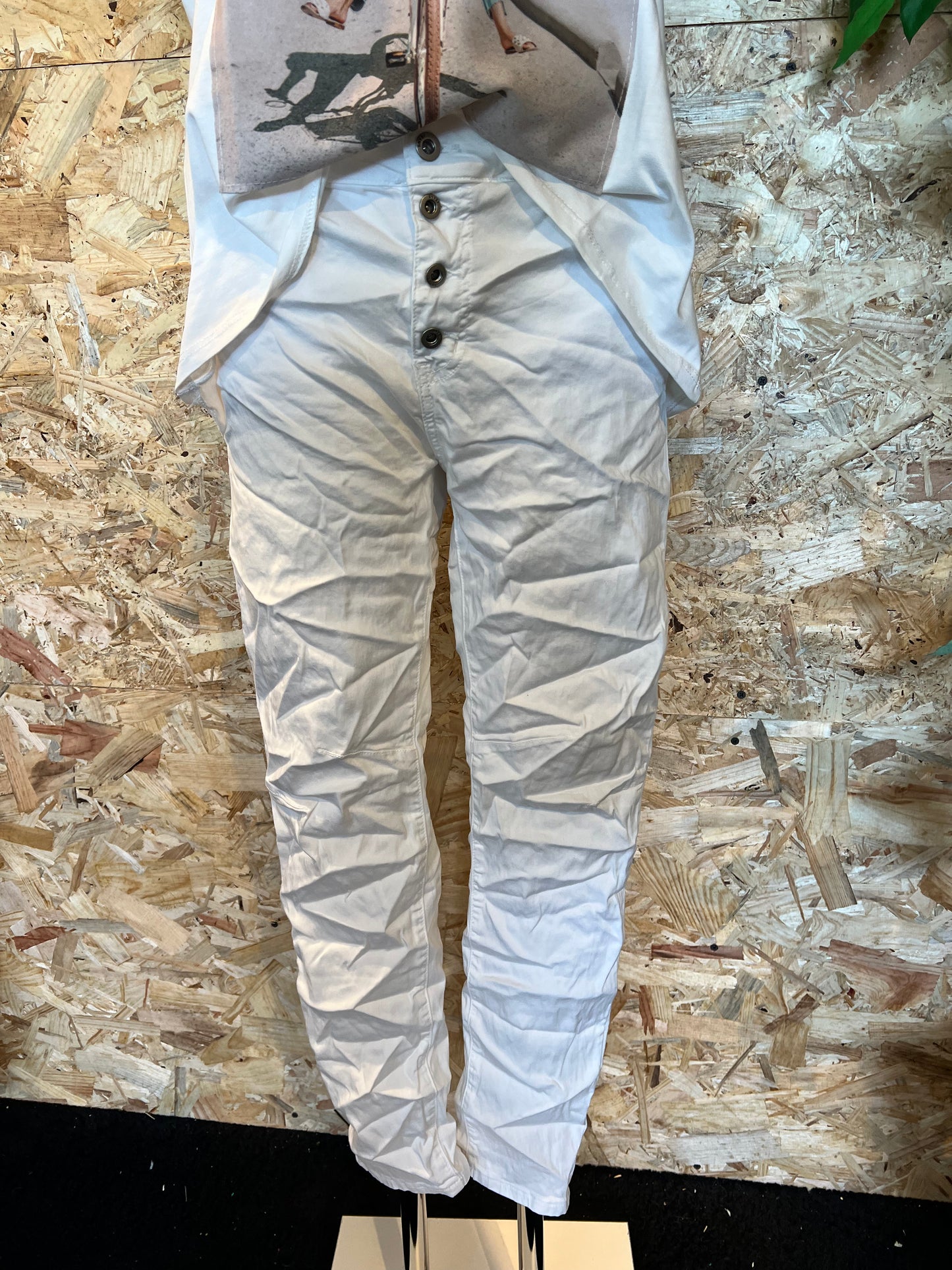 Sommerjeans weiß HS-5531-2