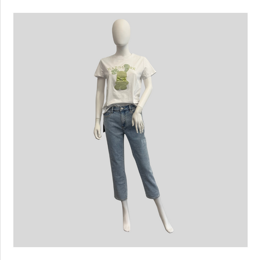 T-Shirt "Lindgrüner Hase" 🤍