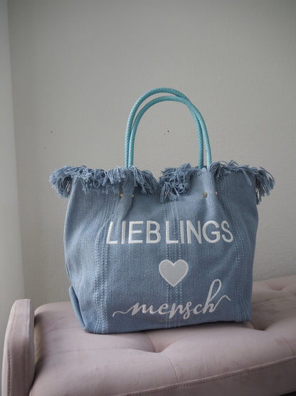 Stofftasche “Lieblingsmensch”