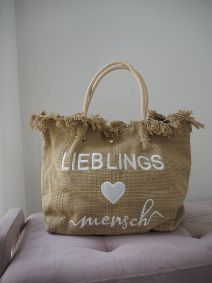 Stofftasche “Lieblingsmensch”