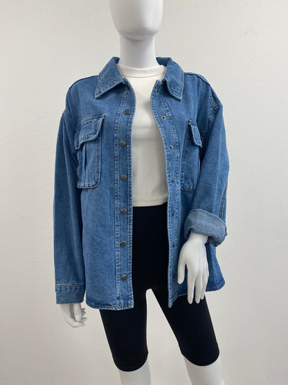 Jeansjacke "Oversized"