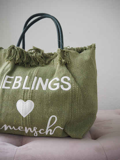 Stofftasche “Lieblingsmensch”