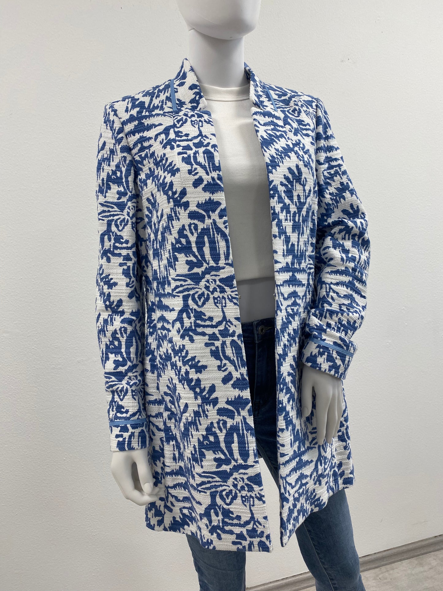 Baumwollblazer "Blau"